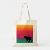Zonnebladige luipaard in Afrika Tote Bag (Achterkant)