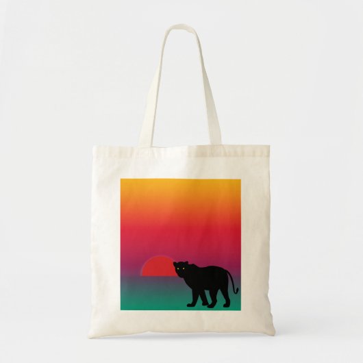 Zonnebladige luipaard in Afrika Tote Bag (Voorkant)