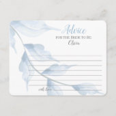 Zonneblauw advies voor de bruid (Voorkant)