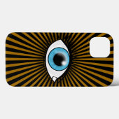 Zonneblauw Oog Case-Mate iPhone Case (Achterkant (horizontaal))