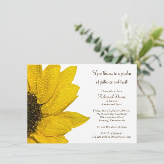 Zonnebloeding Woedende repetitie Kaart (Staand voorkant)