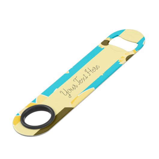 zonnebloem21 speed flessenopener (Voorkant Gekanteld)