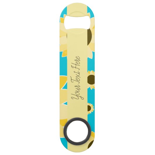 zonnebloem21 speed flessenopener (Achterkant)