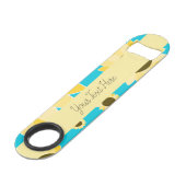 zonnebloem21 speed flessenopener (Achterkant Gekanteld)