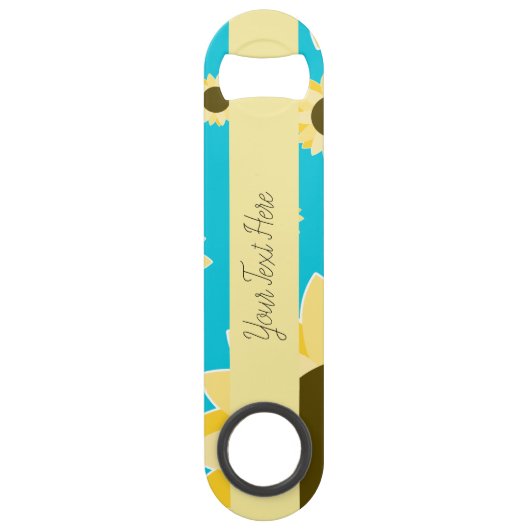 zonnebloem21 speed flessenopener (Voorkant)