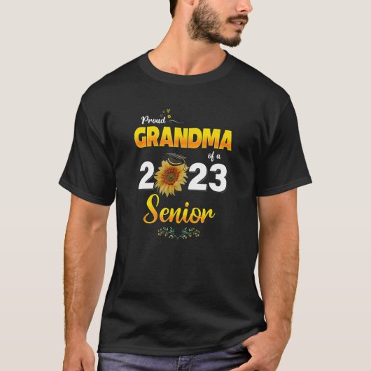 Zonnebloem, 2023, grootmoeder, van 2023 Afstudeerd T-shirt (Voorkant)