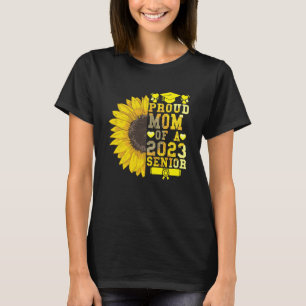 Zonnebloem 2023 Trots Moeder Van Een 2023 Senior A T-shirt
