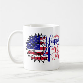 Zonnebloem 4 juli koffiemok