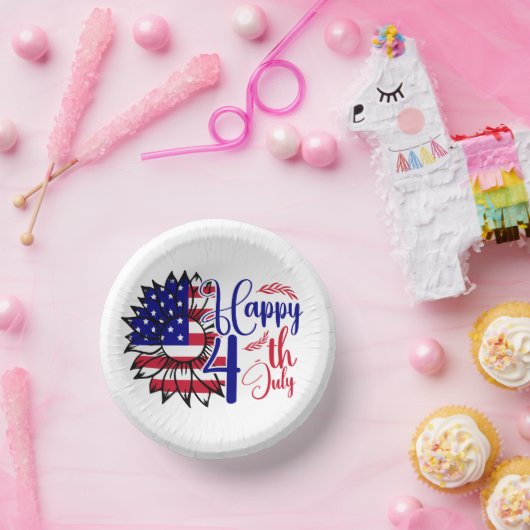 Zonnebloem 4 juli papieren kommen (Feest)