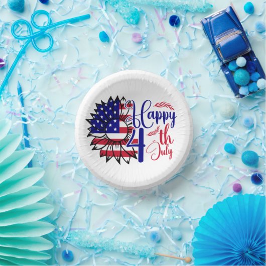 Zonnebloem 4 juli papieren kommen (Feest)