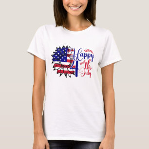 Zonnebloem 4 juli t-shirt