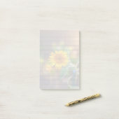 Zonnebloem 4x6 post it note note-pad (Op bureau)