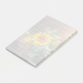 Zonnebloem 4x6 post it note note-pad (Schuin)