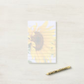 Zonnebloem 4x6 post it note note-pad (Op bureau)