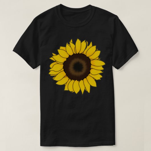 Zonnebloem 5 t-shirt (Design voorkant)