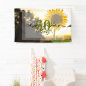 Zonnebloem 60e verjaardag spandoek (Insitu)