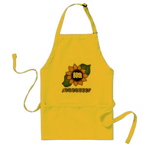 Zonnebloem 80th Birthday Gifts Standaard Schort