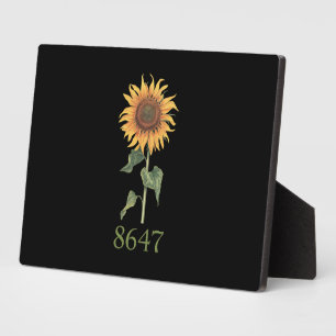 Zonnebloem 8647 86 47 Subtiele Anti Trump Bloemen Fotoplaat