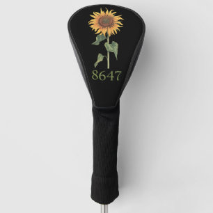 Zonnebloem 8647 86 47 Subtiele Anti Trump Bloemen Golfheadcover