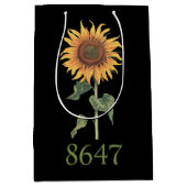 Zonnebloem 8647 86 47 Subtiele Anti Trump Bloemen  Medium Cadeauzakje (Voorkant)