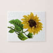  zonnebloem Aangepast cadeobject Legpuzzel (Horizontaal)