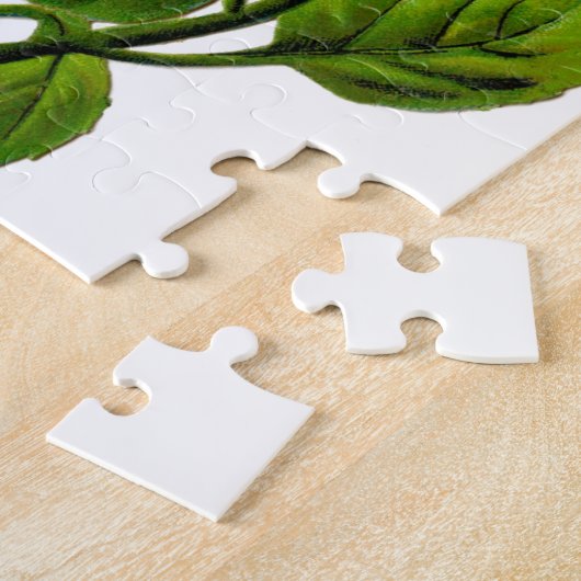  zonnebloem Aangepast cadeobject Legpuzzel (Zijkant)