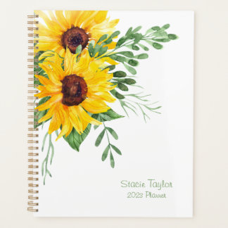 Zonnebloem Aangepaste Planner