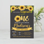 Zonnebloem Aanvragen van de Zonnebloementspartij Kaart (Staand voorkant)