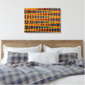 Zonnebloem Abstract 2, 2016 (foto) | SVP-Afbeeldin Canvas Afdruk (Insitu (Slaapkamer))