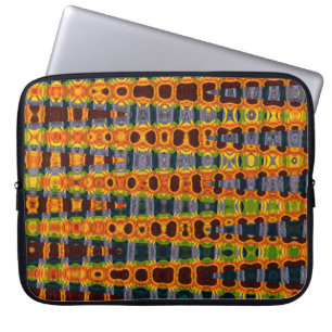 Zonnebloem Abstract 2, 2016 (foto) SVP-Afbeeldin Laptop Sleeve