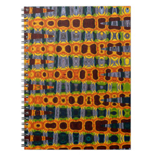 Zonnebloem Abstract 2, 2016 (foto) SVP-Afbeeldin Notitieboek
