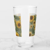 Zonnebloem Abstract #337 Glas (Rechts)