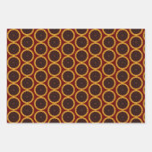 Zonnebloem - Abstract Mandala - Papier voor het op Inpakpapier Vel (Voorkant 3)