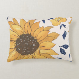 Zonnebloem Accent Pillow Accent Kussen