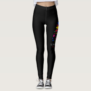 Zonnebloem Accepteren begrip van de 'Love World Au Leggings