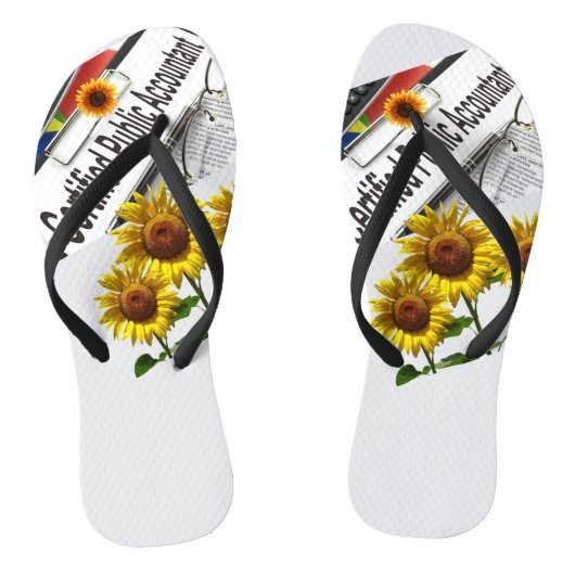 Zonnebloem Accountant Teenslippers (Voetbed)