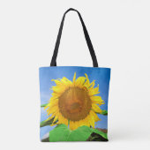 Zonnebloem Afbeelding Nr. 2 Tote Tas (Achterkant)