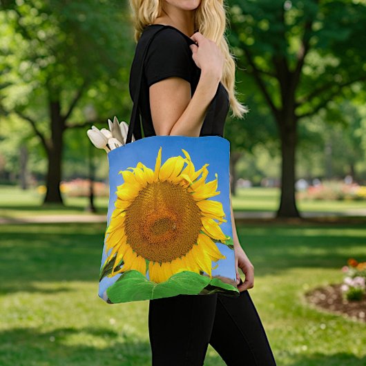 Zonnebloem Afbeelding Nr. 2 Tote Tas