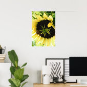 Zonnebloem Afbeelding Poster (Thuiskantoor)