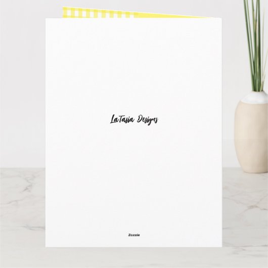 Zonnebloem Afro-Amerikaanse oma Moederdag Kaart (Achterkant)