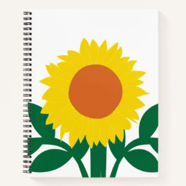 Zonnebloem Afstuderen Notitieboek