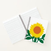 Zonnebloem Afstuderen  Notitieboek (Binnen)