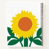 Zonnebloem Afstuderen  Notitieboek (Achterkant)