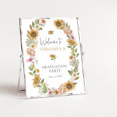 Zonnebloem Afstuderen Poster