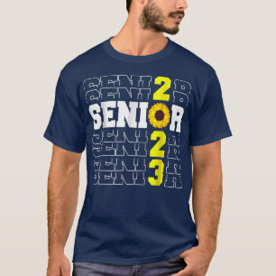 Zonnebloem Afstuderen van hogere klasse van 2023 2 T-shirt