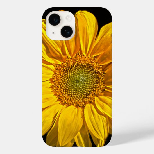 Zonnebloem alfa Case-Mate iPhone case (Achterkant)