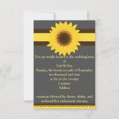 Zonnebloem Algemene uitnodiging (Voorkant)