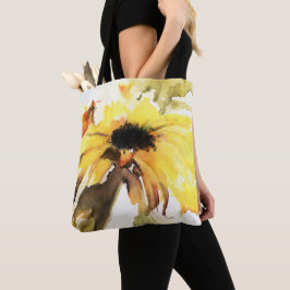 Zonnebloem All-Over-Print Tas