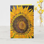 Zonnebloem Alle Gelegenheid Wenskaart Kaart (Gele Bloem)