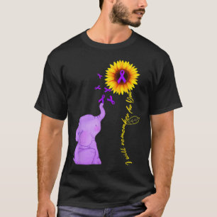 Zonnebloem, Alzheimer, weet ik nog wel. T-shirt
